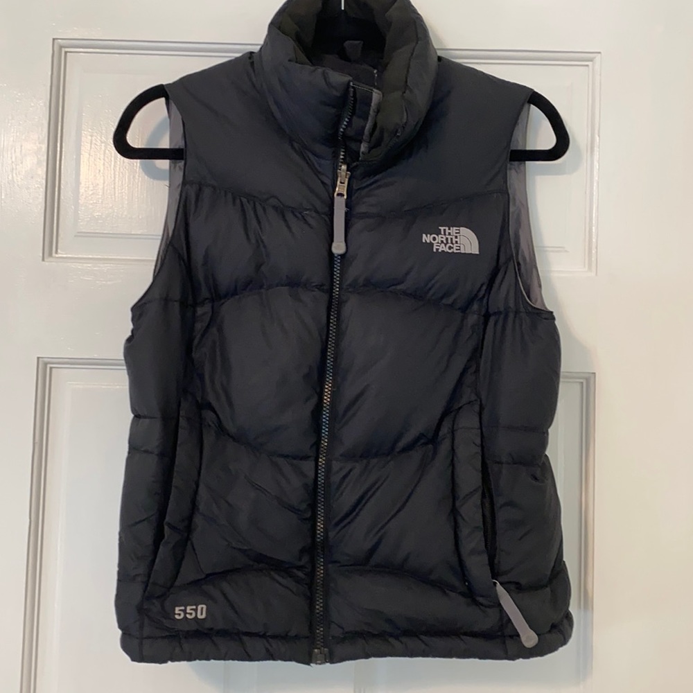 North Face Black Vest Womens Size XS